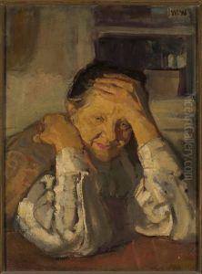 Portrait of artist's mother Portrait of artist's mother