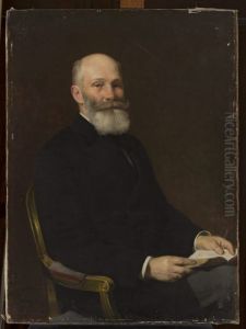 Portrait of doctor Henryk Struve by Karol Miller
