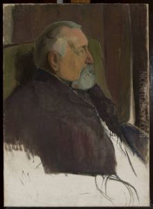 Male portrait by Wladyslaw Slewinski