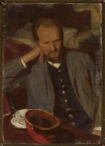 Portrait of Stanislaw Florek, railway official