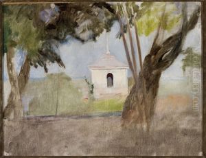 Shrine in Talashkino - northern side study