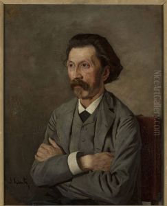 Portrait of Daniel Filleborn by Stanislaw Lentz