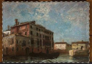 Motif from Venice by Aleksander Gierymski