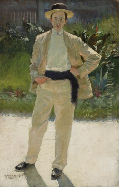 Portrait of Stanislaw Czajkowski, painter, artist's brother - view 1