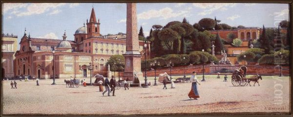Piazza del Popolo in Rom - view 1