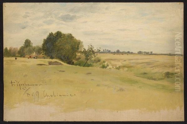 Landscape with cows - view 1