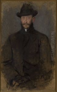Portrait of Antoni Kamienski (1860/1861-1933), painter Portrait of Antoni Kamienski (1860/1861-1933), painter