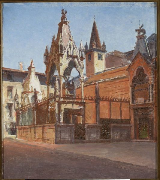 Scaliger Tombs in Verona - view 1