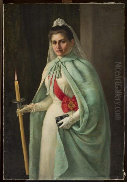 Portrait of countess Konstancja Cichocka - view 1