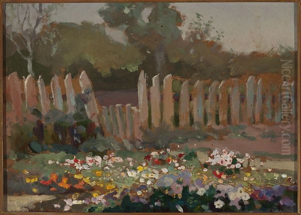 Village garden - view 1