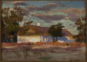 Cold day (A house in the sun)