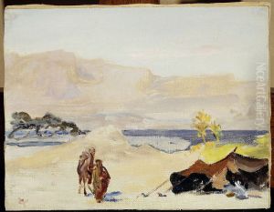 The Dead Sea. From the journey to Palestine
