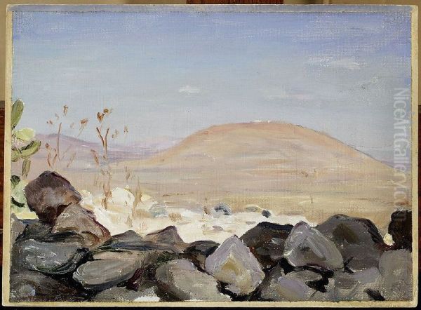 Mount Tabor. From the journey to Palestine - view 1