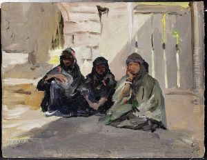 Demor - Bedouin women. From the journey to Palestine