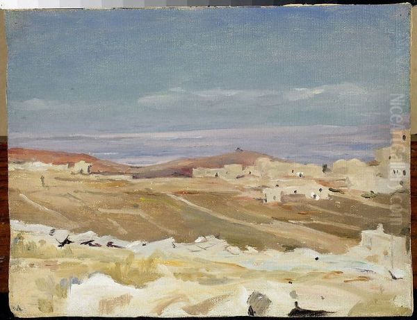 Ramallah. From the journey to Palestine - view 1