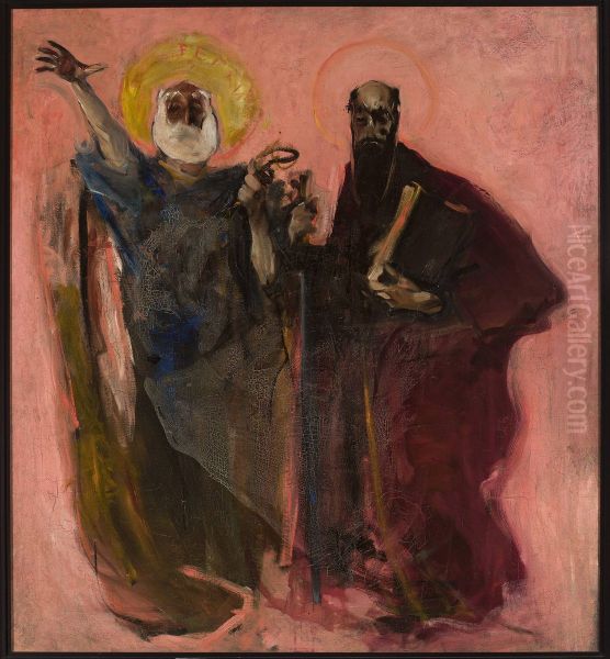 Apostles Peter and Paul, sketch - view 1