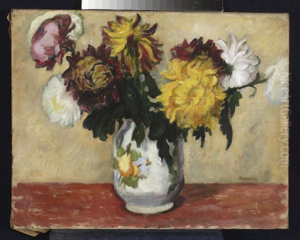 Chrysanthemums - view 1