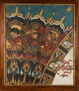 Three angels by Jozef Mehoffer