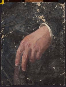 Study of a hand by Stanislaw Lentz