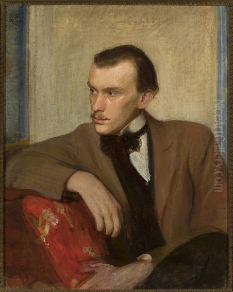 Portrait of Wlodzimierz Perzynski, writer - view 1