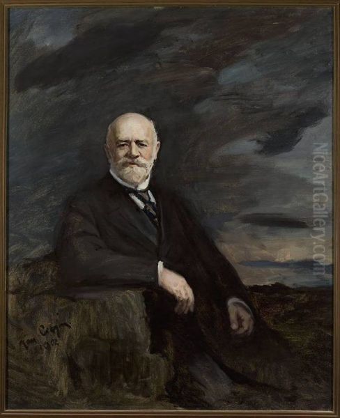 Portrait of Jan Bloch - view 1