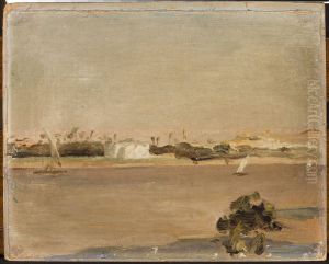 Colours of Egypt - Nile. From the journey to Egypt by Jan Ciaglinski