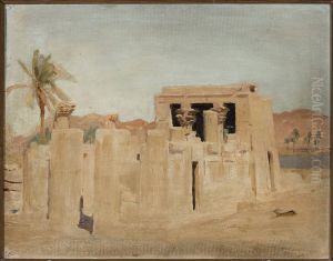 Luxor - bank of the Nile. From the journey to Egypt