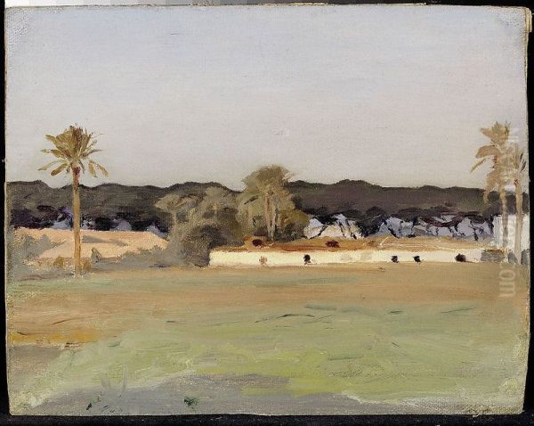 Evening. From the journey to Egypt - view 1