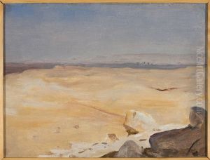 Desert motif. From the journey to Egypt