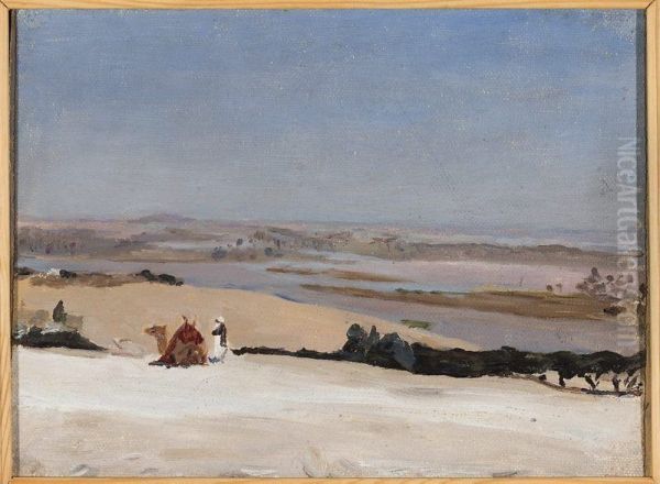 View from the pyramid. From the journey to Egypt - view 1