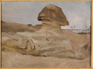 Sphinx. From the journey to Egypt by Jan Ciaglinski