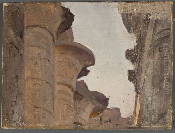 Temple capital. From the journey to Egypt - view 1