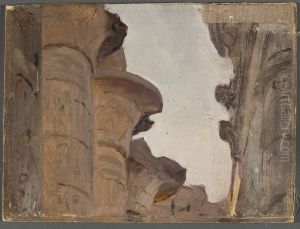 Temple capital. From the journey to Egypt by Jan Ciaglinski