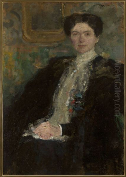 Portrait of Zofia Kirkor-Kiedron nee Grabska (1872-1952) - view 1