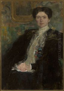 Portrait of Zofia Kirkor-Kiedron nee Grabska (1872-1952) Portrait of Zofia Kirkor-Kiedron nee Grabska (1872-1952)