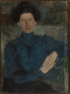Portraif of Maria Kozniewska-Kalinowska (1875-1968), painter by Olga Boznanska