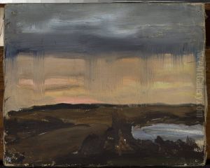 Rain - impressions from the train by Jan Ciaglinski