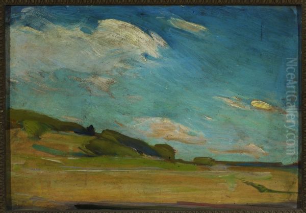 Plain-air sketch from Zwierzyniec - view 1