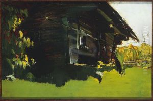 View from Istebna II. Cottage by Konrad Krzyzanowski