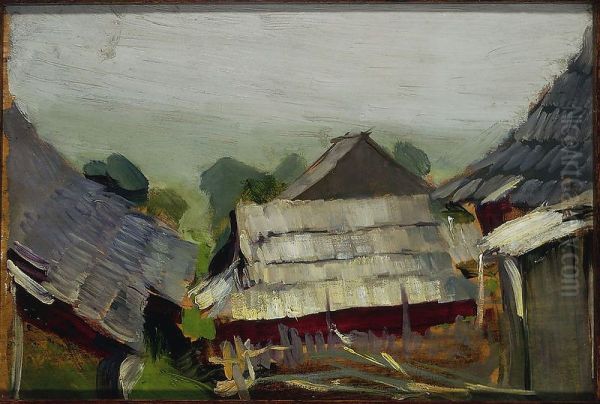 View from Istebna III. Farmyard - view 1