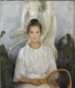 Portrait of Princess Golitsyna by Jan Ciaglinski