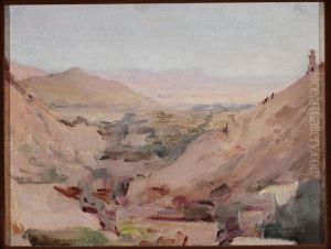 Remote Indian landscape. From the journey to India
