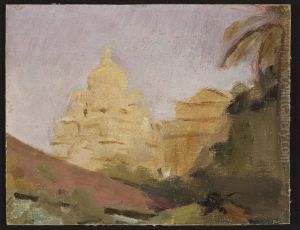 Mumbai - temple. From the journey to India by Jan Ciaglinski