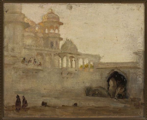 Study. From the journey to India - view 1
