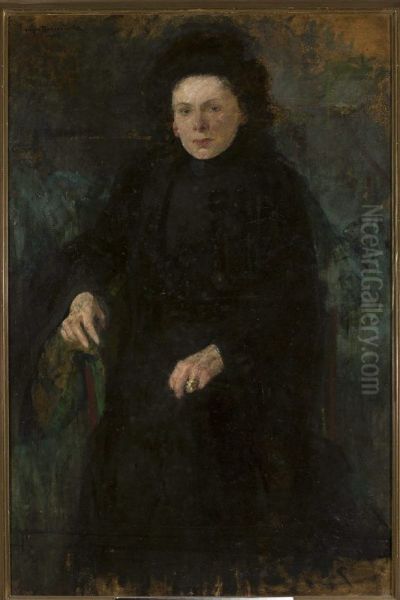 Portrait of Ms. Papar from Lviv - view 1