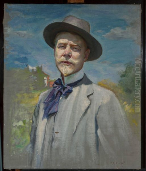 Self-portrait - view 1