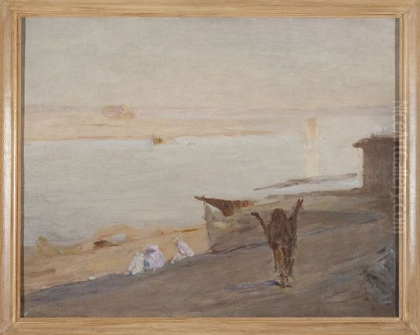 Ganges. From the journey to India - view 1