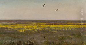 Cowslips by Jozef Chelmonski
