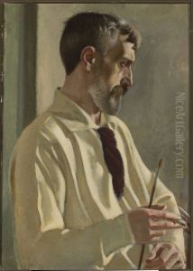 Self-portrait by Stanislaw Debicki