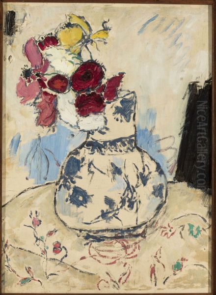Flowers in a flower-vase - view 1